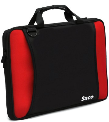 Saco 11 inch Expandable Sleeve/Slip Case(Red, Black)