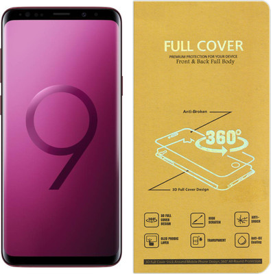 CRodible Front and Back Screen Guard for Samsung Galaxy S8 Plus (Maple Gold, 64 GB) (4 GB RAM)(Pack of 1)