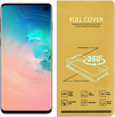 CRodible Front and Back Screen Guard for Samsung Galaxy S9 (Midnight Black, 128 GB) (4 GB RAM)(Pack of 1)