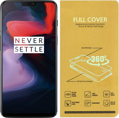 Roxel Front and Back Screen Guard for OnePlus 6 (Midnight Black, 8GB RAM, 256GB Storage).jpg(Pack of 1)