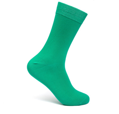 Mint and Oak Men Solid Mid-Calf/Crew