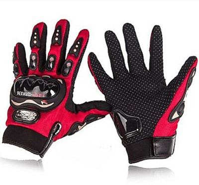 Adventure hut PRO-BIKING Red half Riding Gloves(Red)