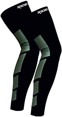 Just Rider Calf support for men running - Black Knee Support(Black)