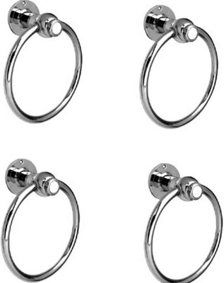 deeplax towel ring tttarzam yna napkin holder set of 4 silver Towel Holder(Stainless Steel)