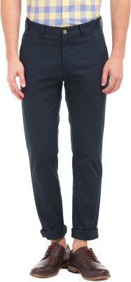 U.S. POLO ASSN. Slim Fit Men Blue Trousers