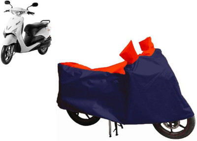 AutoRash Two Wheeler Cover for Indus(Yo Xplor, Red, Blue)