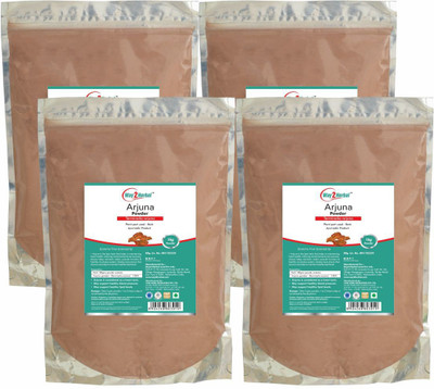 Way2Herbal Arjuna Powder - 1 kg Value Pack of 4(Pack of 4, 4 kg)