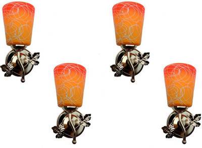 PR Prashant Wallchiere Wall Lamp Without Bulb(Pack of 4)