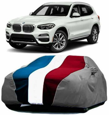 HOLME'S Car Cover For BMW X3 (With Mirror Pockets)(Multicolor)