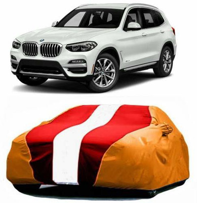 HOLME'S Car Cover For BMW X3 (With Mirror Pockets)(Multicolor)