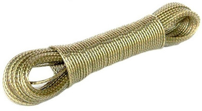 Rishikansh Cloth Rope PVC Coated Anti-Rust Unbreakable 10 Gauge Steel Wire Rope For Clothes Drying, Stainless Steel Clothes line, drying & hanging clothes in Indoor and Out door. PACK OF 1 Plastic, Aluminium Retractable Clothesline(10 m) Rishikansh Cloth Rope PVC Coated Anti-Rust Unbreakable 10 Gauge Steel Wire Rope For Clothes Drying, Stainless Steel Clothes line, drying & hanging clothes in Indoor and Out door. PACK OF 1 Plastic, Aluminium Retractable Clothesline(10 m)
