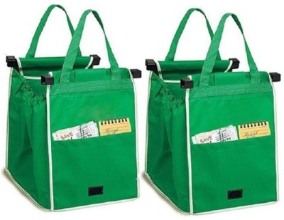 Magnusdeal Grab bag Grocery Bag(Green)