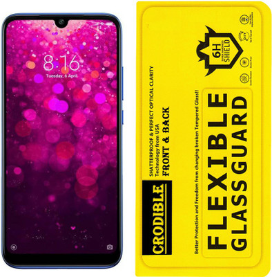CRodible Front and Back Screen Guard for Redmi Y3 (Elegant Blue, 32 GB) (3 GB RAM)(Pack of 1)
