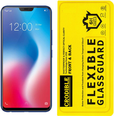 CRodible Front and Back Screen Guard for Vivo V9(Pack of 1)