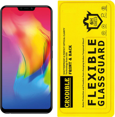 CRodible Front and Back Screen Guard for Vivo Y83 (Black, 32 GB) (4 GB RAM)(Pack of 1)