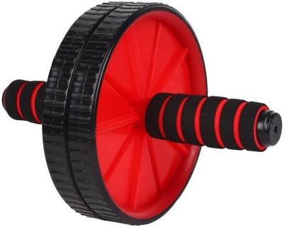 Devicezone Double Wheel Balance AB Roller Exerciser Equipment Ab Exerciser(Black)