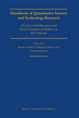 Handbook of Quantitative Science and Technology Research(English, Electronic book text, Moed H. F)