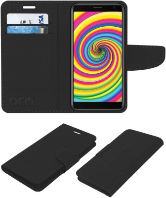 ACM Flip Cover for Intex Indie 11(Black, Cases with Holder, Pack of: 1)