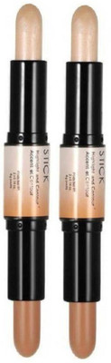 BTNT FAVOURED HIGHLIGHTER AND CONTOUR STICK 3D Concealer(ALABASTER, NUTTY, 16 g)