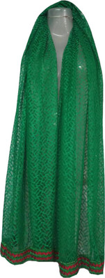 shakti Net Self Design Women Dupatta