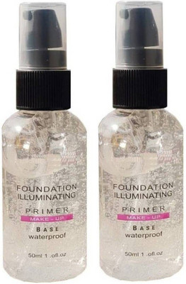 BTNT HIGH PIGMENT FOUNDATION ILLUMINATING MAKEUP BASE PRIMER Primer  - 100 ml(TRANSPARENT)