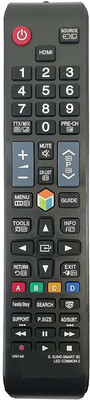 LipiWorld UN146 with HDMI Function LCD LED TV Remote Control Compatible for Smart 3D HDMI Function LCD LED TV Remote Control Compatible Samsung Remote Controller(Black)