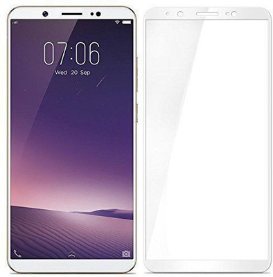 1DOLLAR Edge To Edge Tempered Glass for Vivo V7 Plus (11D Tempered glass)(Pack of 1)