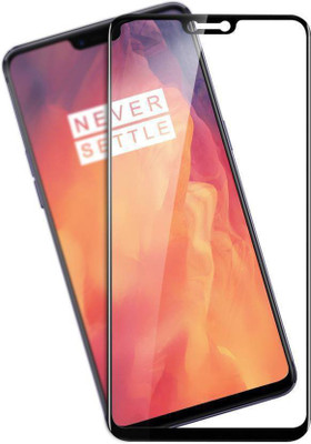 9H Edge To Edge Tempered Glass for OnePlus 6(Pack of 1)