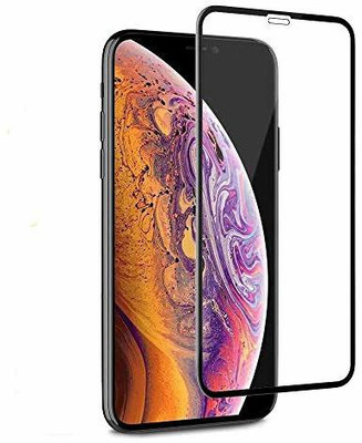 9H Edge To Edge Tempered Glass for Apple iPhone XS Max(Pack of 1)