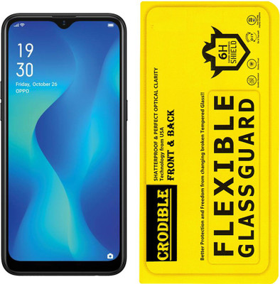 CRodible Front and Back Screen Guard for OPPO A1K(Pack of 1)
