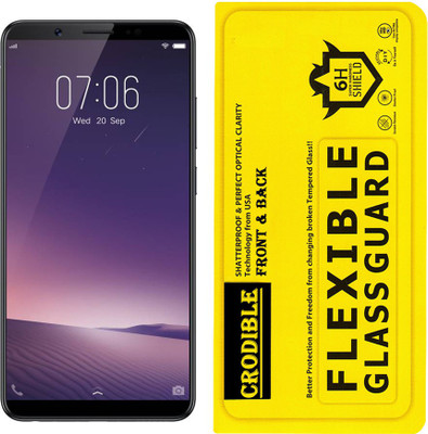 CRodible Front and Back Screen Guard for Vivo V15(Pack of 1)