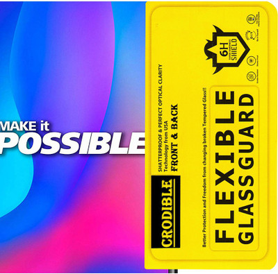 CRodible Front and Back Screen Guard for Huawei Nova 3(Pack of 1)