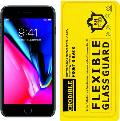 CRodible Front and Back Screen Guard for Apple iPhone 8 Plus(Pack of 1)