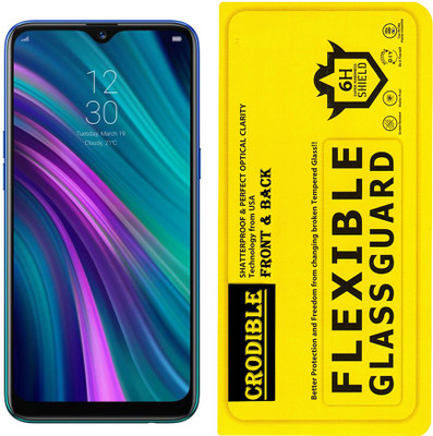CRodible Front and Back Screen Guard for Realme 3, Realme 3i, Vivo Y93(Pack of 1)