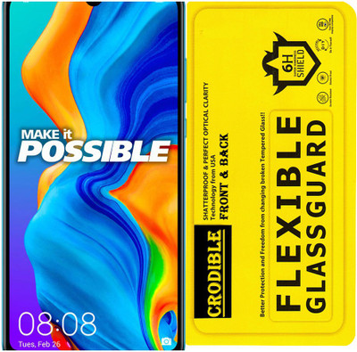 CRodible Front and Back Screen Guard for Huawei P30 Lite(Pack of 1)