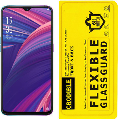CRodible Front and Back Screen Guard for OPPO R17 Pro(Pack of 1)