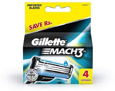 Gillette BLADES(Pack of 4)
