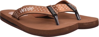 Dr Plus Women Slippers(Brown , 7)