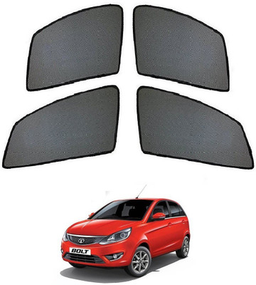 AuTO ADDiCT Side Window Sun Shade For Tata Bolt(Black)