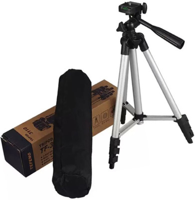 LIFEMUSIC Tripod 3110 Portable and flexible Tripod(Silver, Supports Up to 3000 g)