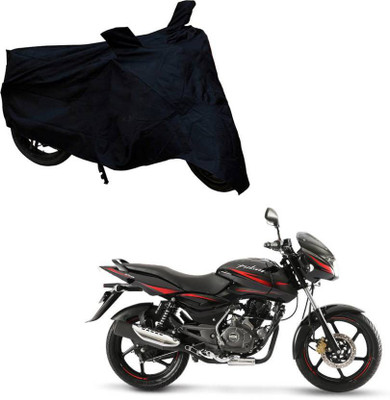 COVER POINT Two Wheeler Cover for Bajaj(Pulsar 135 LS DTS-i, Black)