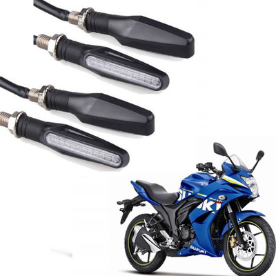 BRPEARl Side LED Indicator Light for Suzuki Gixxer SF(Blue)