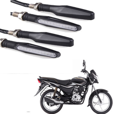 BRPEARl Side LED Indicator Light for Bajaj Platina(Amber)