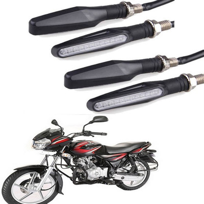 BRPEARl Side LED Indicator Light for Bajaj Discover 100(Amber)