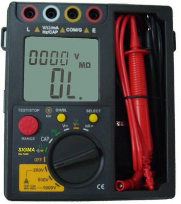 SIGMA SG 1040 Digital Insulation Tester Digital Voltage Tester