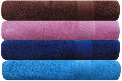 AkiN Cotton 500 GSM Hand Towel(Pack of 4)
