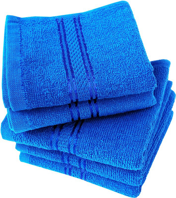 Space Fly Cotton 300 GSM Face Towel(Pack of 5)