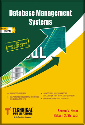 Database Management Systems For TE Pune University (SPPU) R-15 ( I-Comp-310242)(English, Paperback, Seema V. Kedar,Rakesh S. Shirsath)
