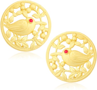 Sukkhi Elegant Bird Gold Plated Alloy Stud Earring