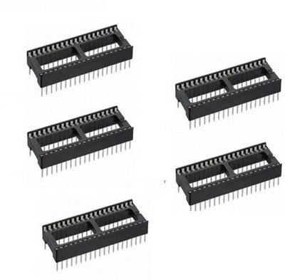 Technical hut Ic--40 Ol 40 Pin Dip Ic Socket-Base-Connector Electronic Components Electronic Hobby Kit